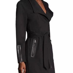 Mackage Asymmetric Trench Coat NWT $395